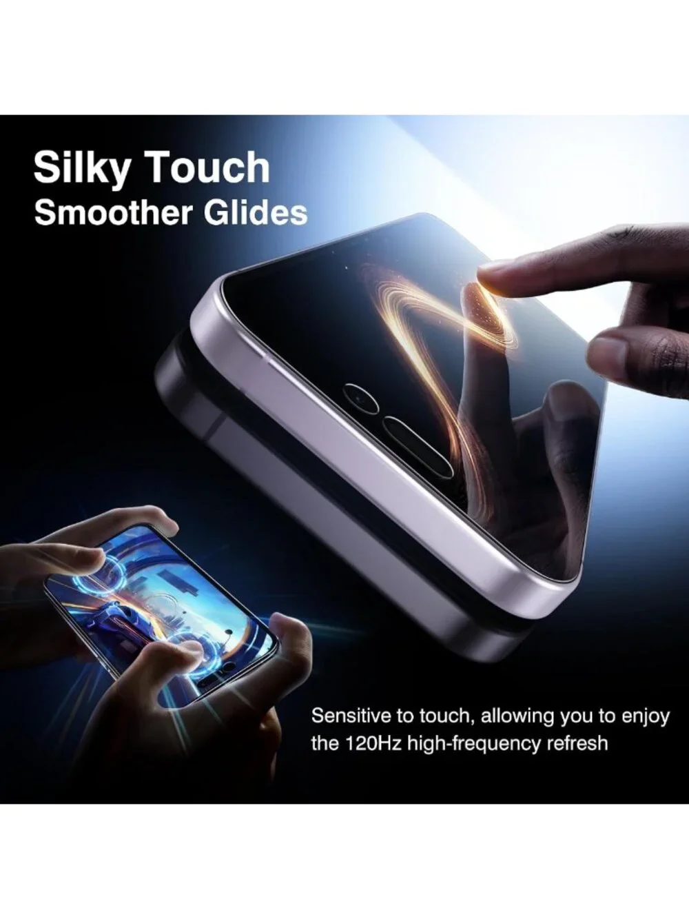 4-Pack Privacy Screen Protector for iPhone 17, 9H Hardness, Bubble-Free Install